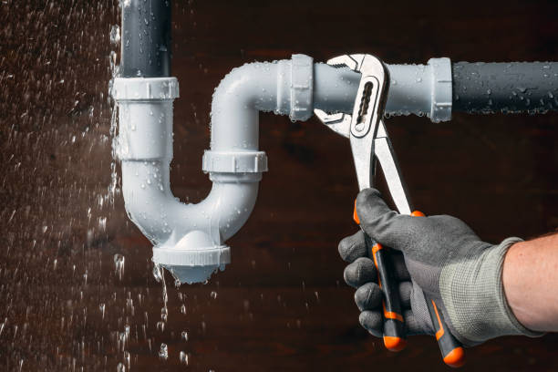 Professional Drain Cleaning technician working in East Troy, WI